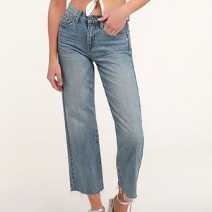 Pistola Cher Light Wash High Waist Wide Leg Jeans